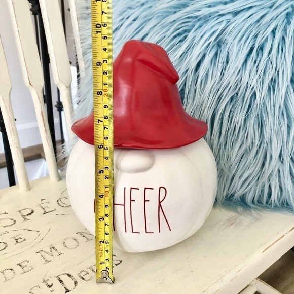 Rae Dunn, Cheer, Gnome, Holiday, Christmas, 2020, Figurine Nice‎ Condition - Picture 8 of 9